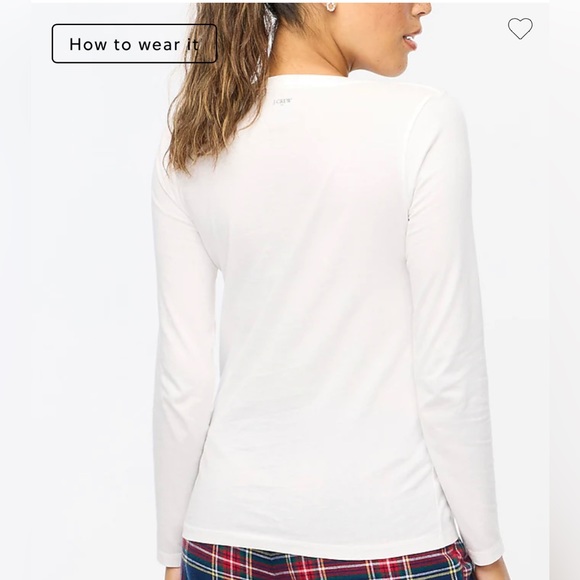 J.Crew NWT Plaid “Holiday Crew” Collector Graphic Tee - Picture 3 of 8